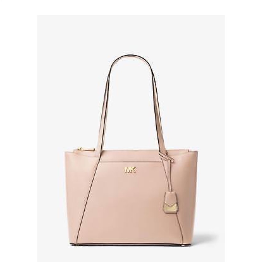 Michael Kors  Maddie Medium Leather Tote Bag